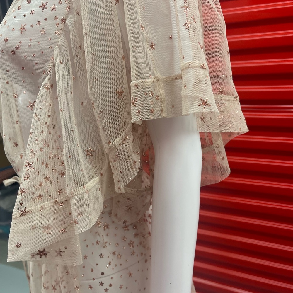 Sheer Star-Patterned Robe - Picture 5 of 9